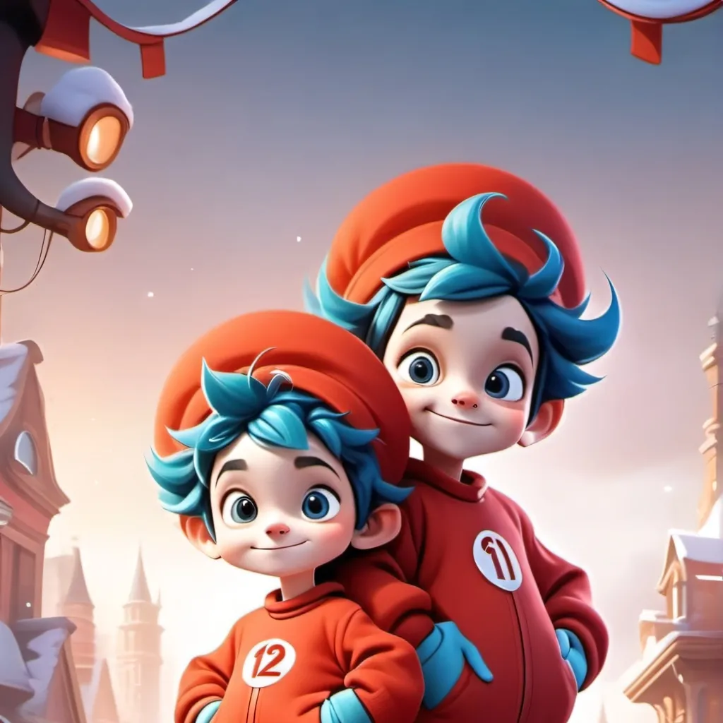 chat with ai character: Thing 1 & Thing 2