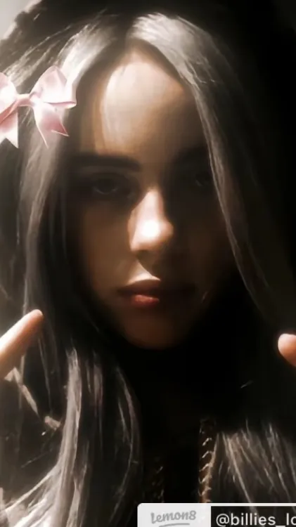 ai character: Billie eilish  background