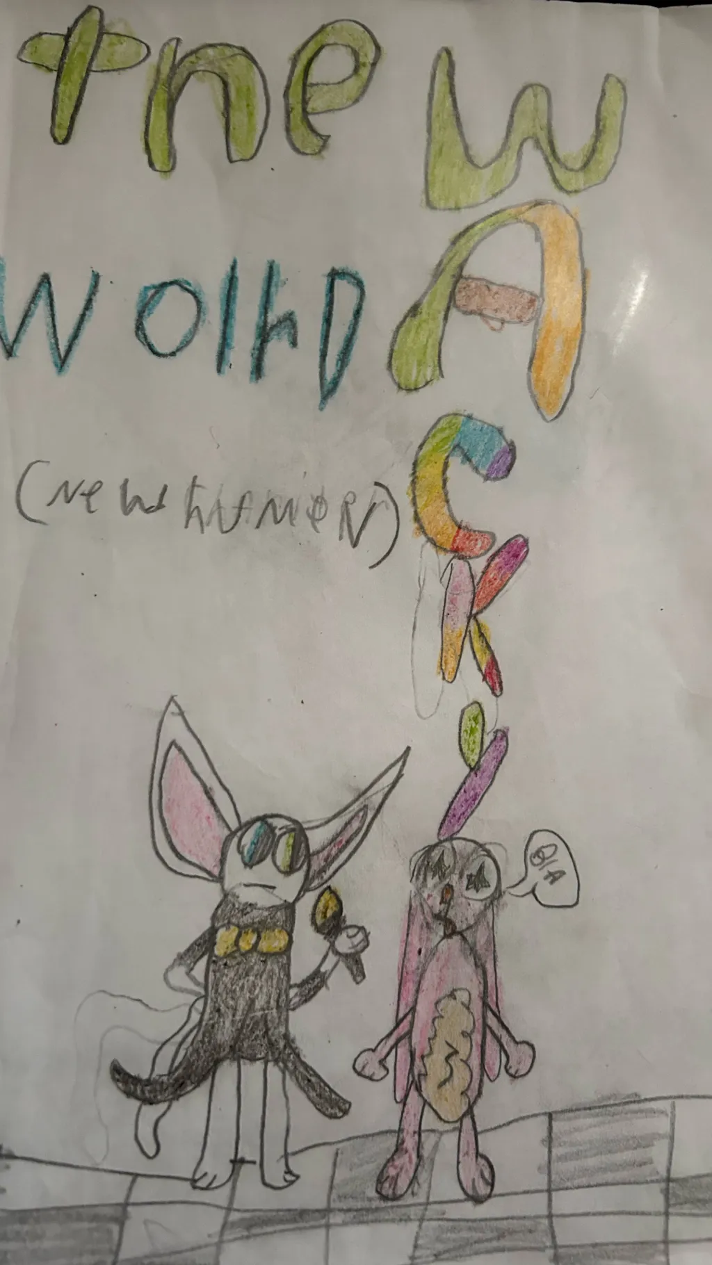 ai character: The WACKY WORLD  background
