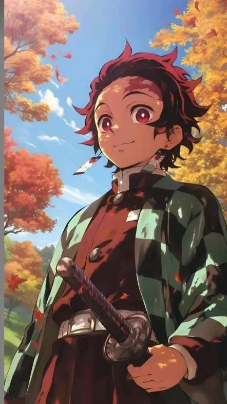 ai character: Tanjiro background