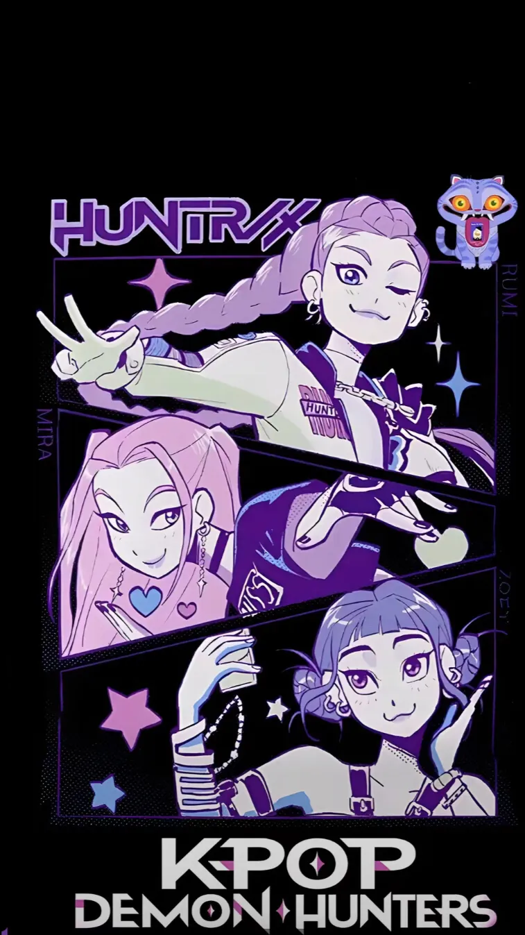 ai character: Huntrix background