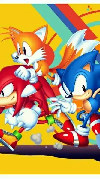 ai character: El equipo Sonic background