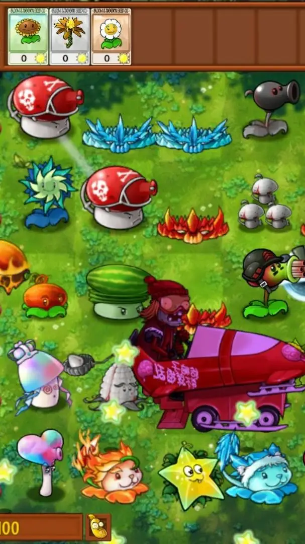 ai character: pvz fusion background