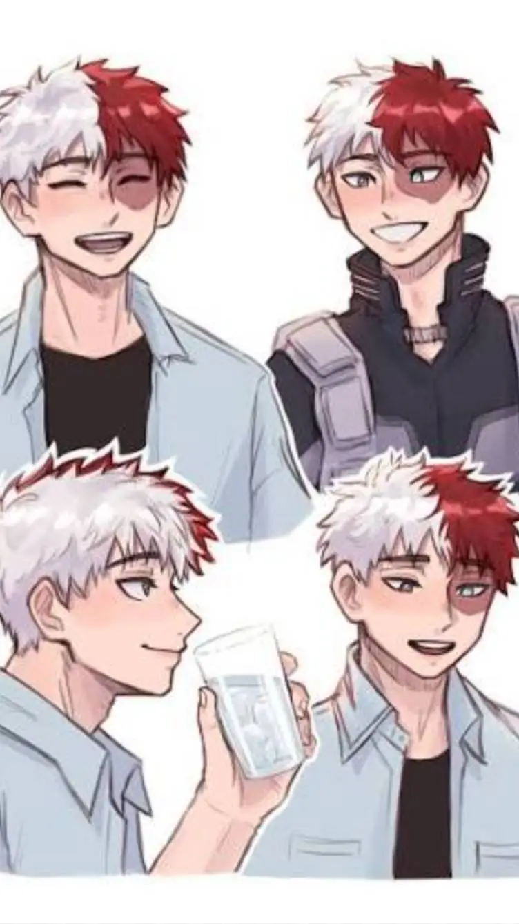 ai character: Shoto-Todroki background