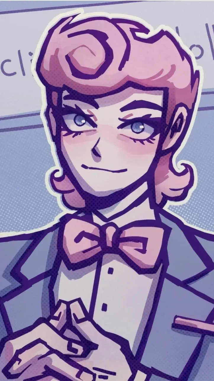 ai character: 🩷🌸𝐻𝑎𝑟𝑣𝑒𝑦🌸🩷 background