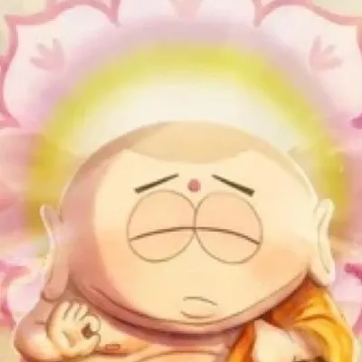 chat with ai character: Buddhist Cartman