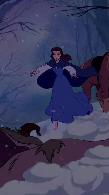 ai character: belle  background