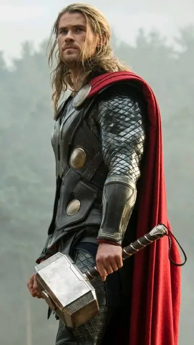 ai character: Chris Hemsworth background