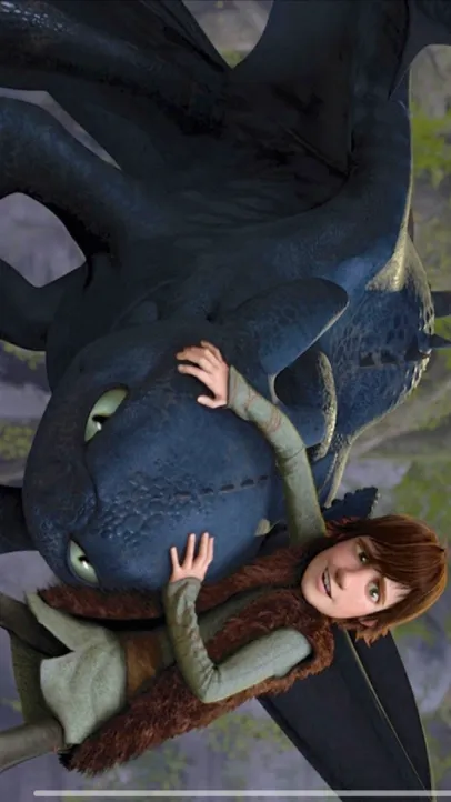 ai character: Hiccup  background