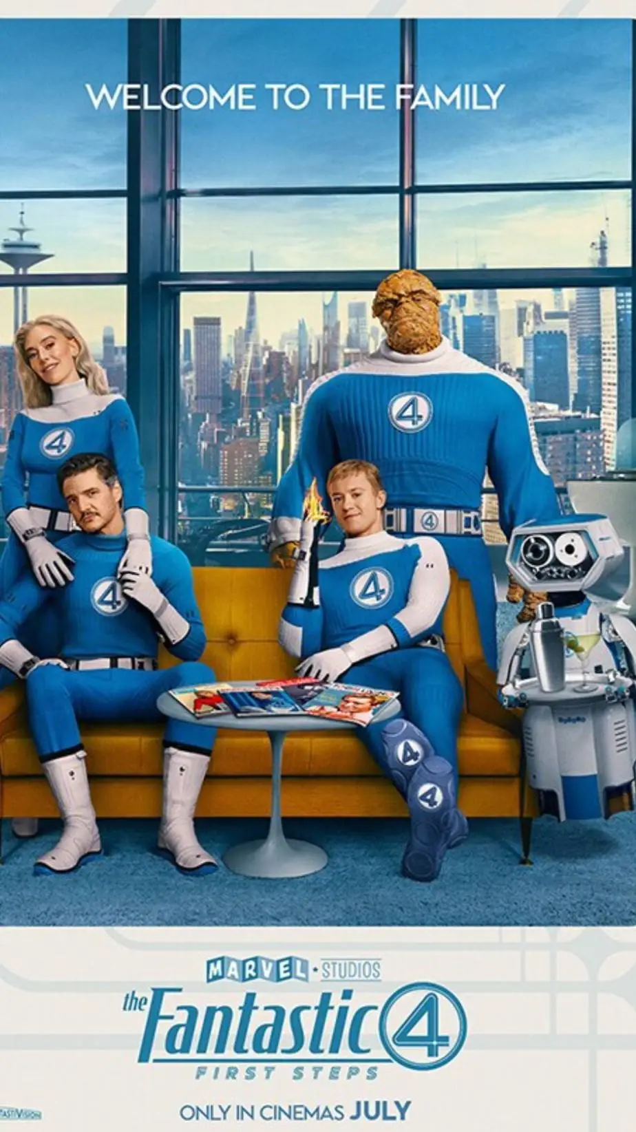 ai character: Fantastic FOUR! background