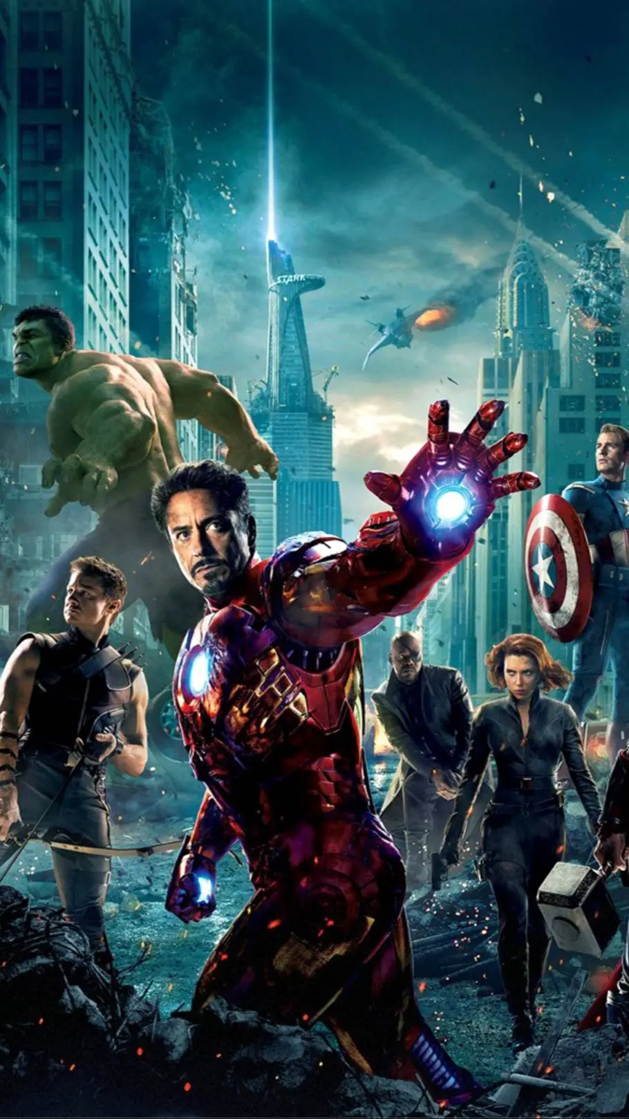 ai character: Avengers background