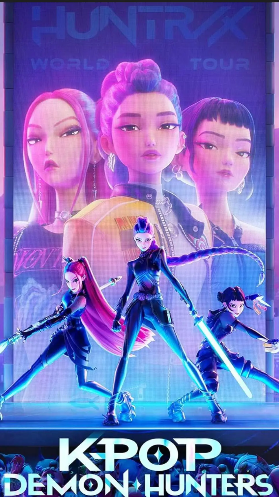 ai character: KPop Demon Hunters background