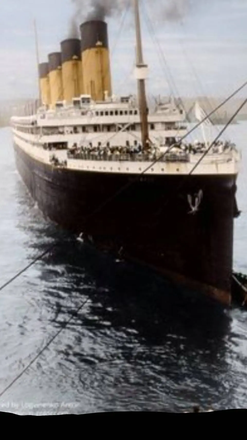 ai character: The Titanic background