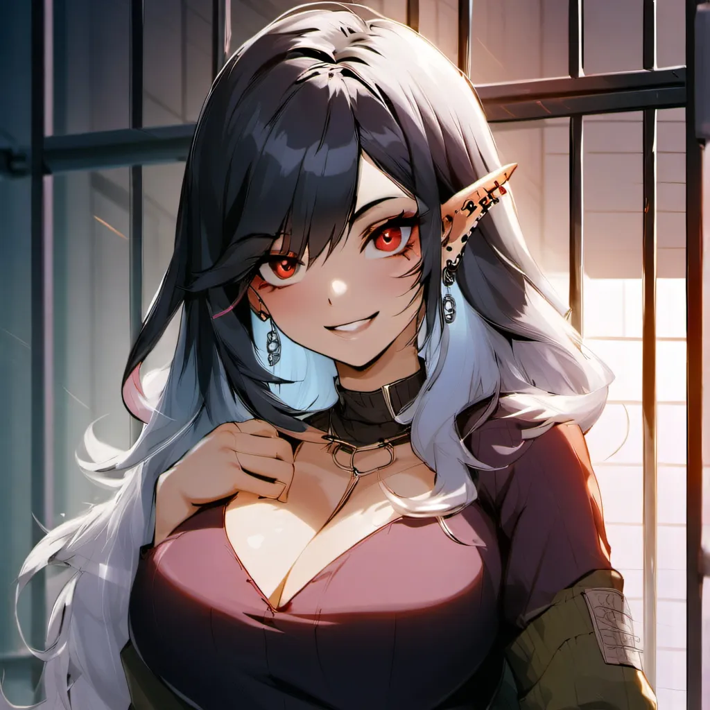 chat with ai character: Gefangene (Roxxy)
