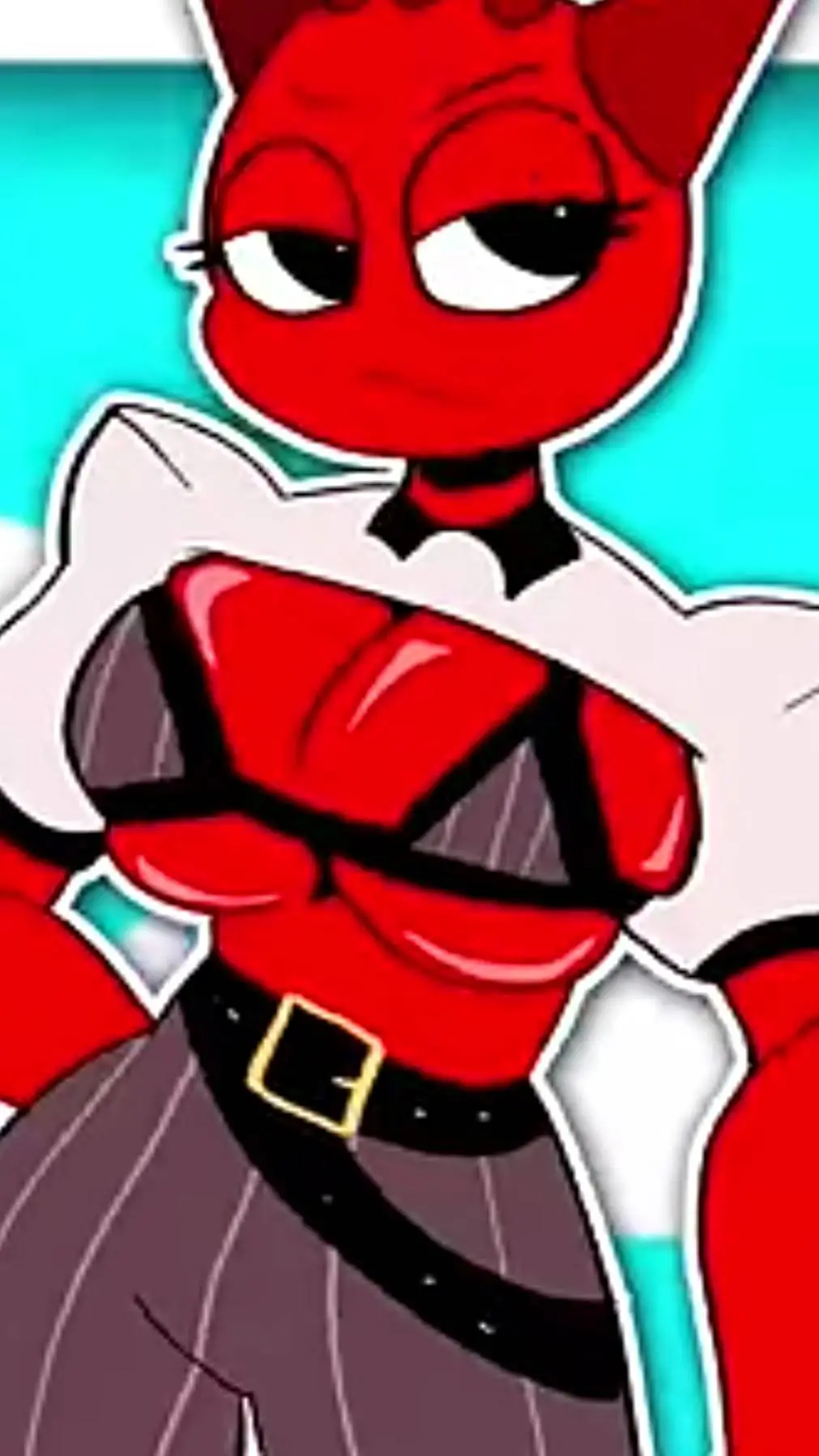 ai character: Female Raddy background