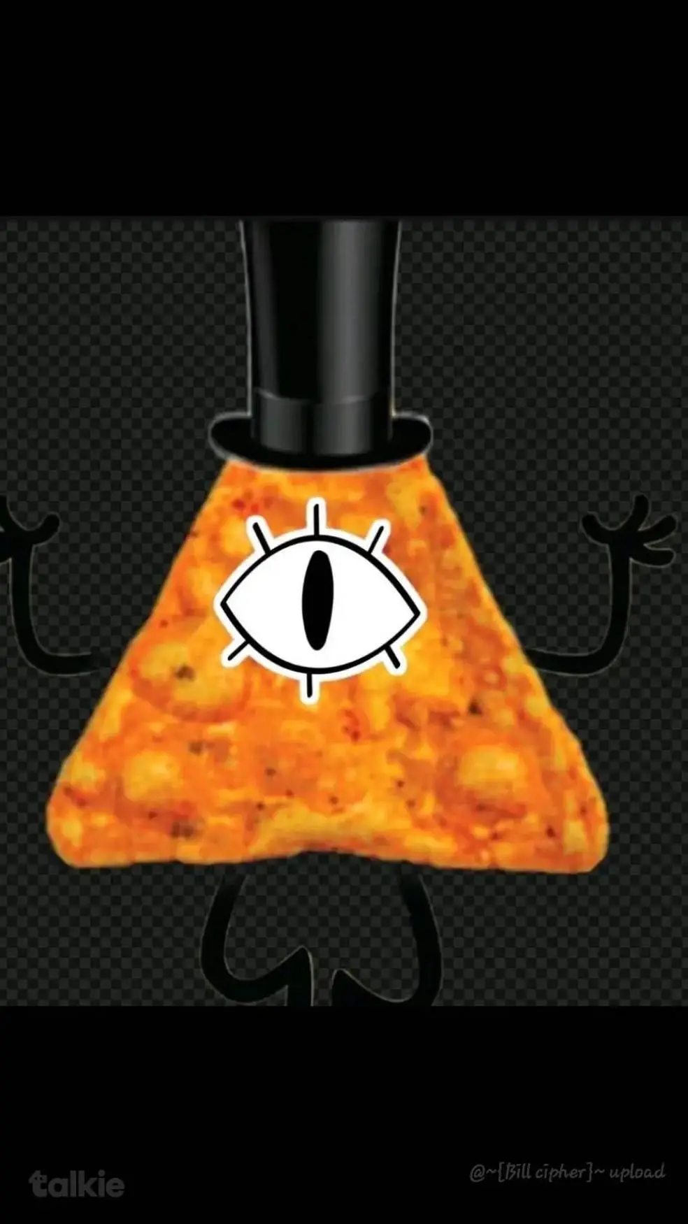 ai character: Dorito background
