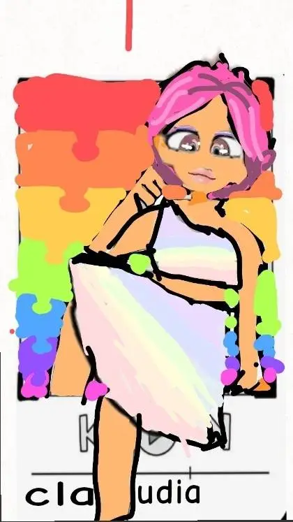 ai character: Claudia  background
