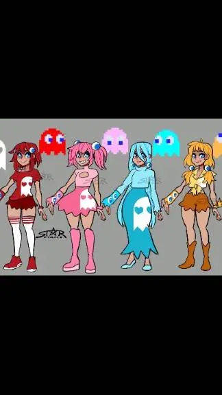 ai character: yan fem pac ghost background