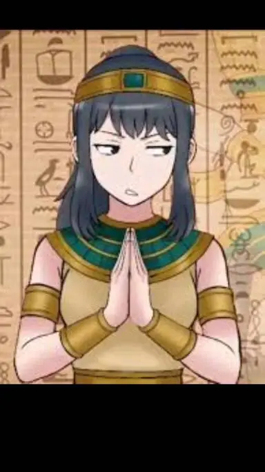 ai character: ayano in canaan background