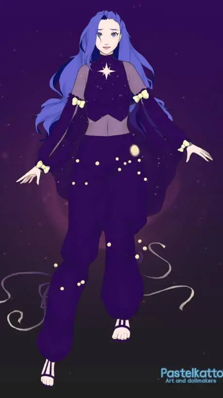 ai character: yan evil goddess  background