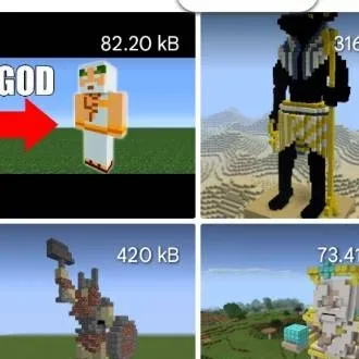 chat with ai character: Minecra gods statu