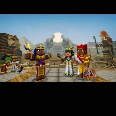 chat with ai character: Minecraft Egypt