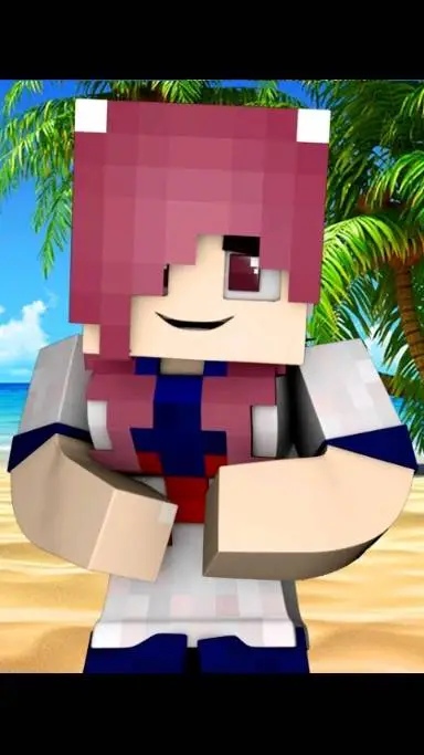 ai character: Minecraft yandere  background