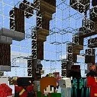 chat with ai character: Minecraft players