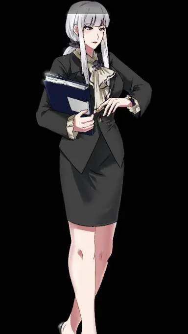 ai character: yandere judge girl background