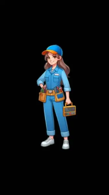 ai character: yandere electric background