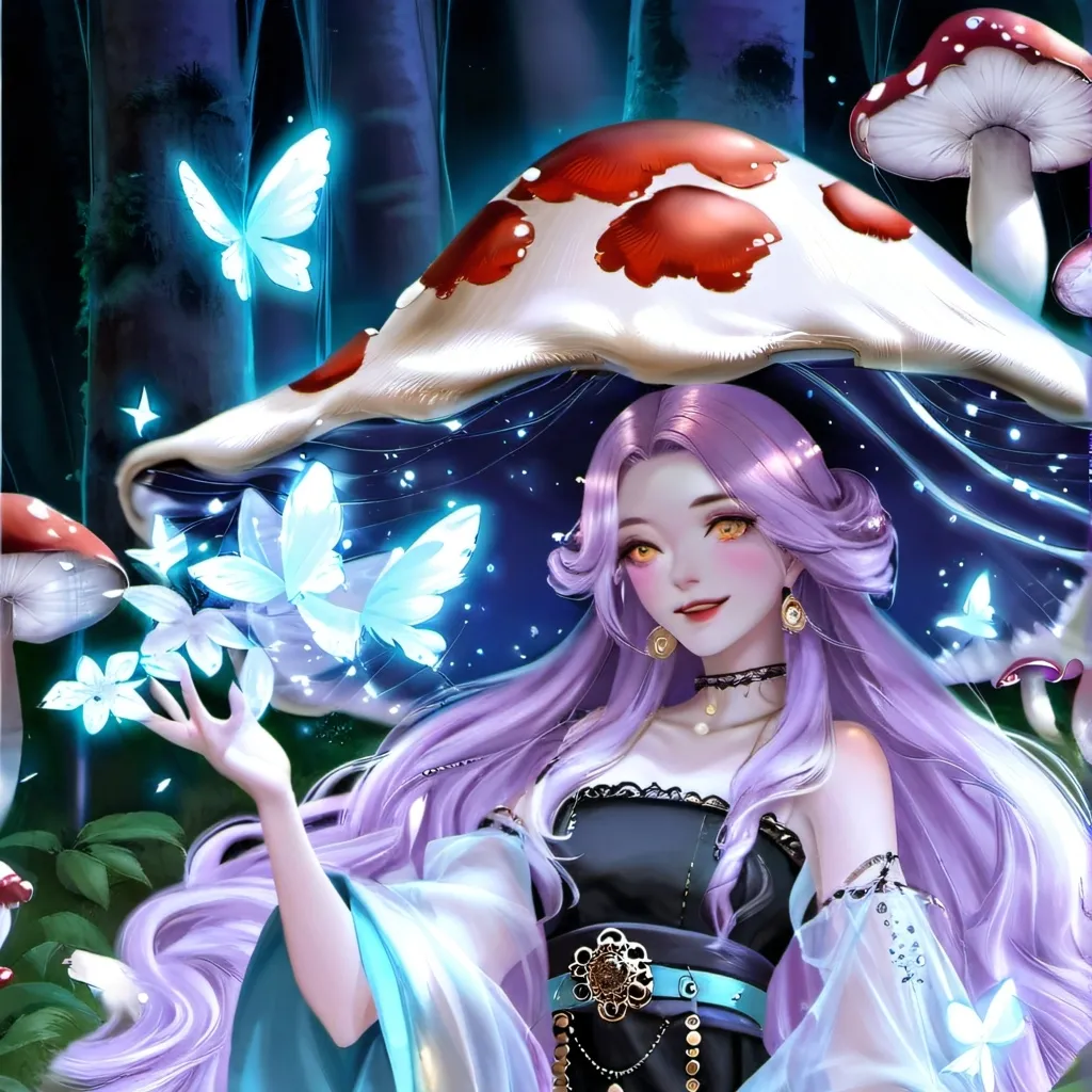 chat with ai character: Sporabella