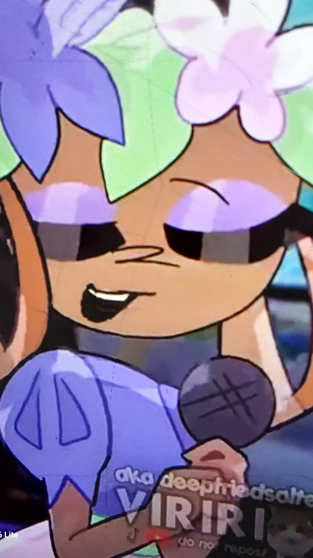 ai character: Dandy word background