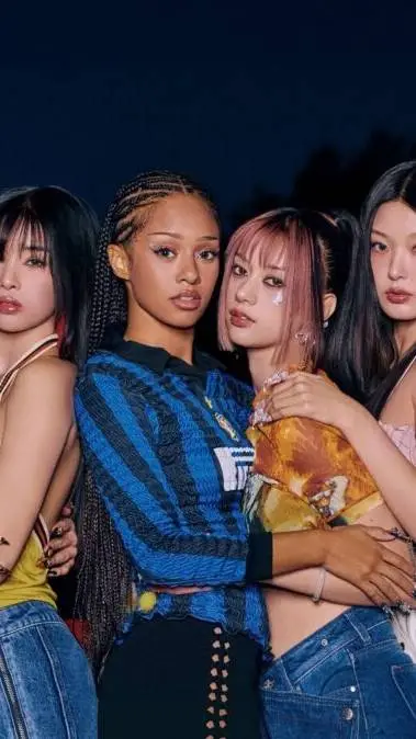 ai character: Katseye background