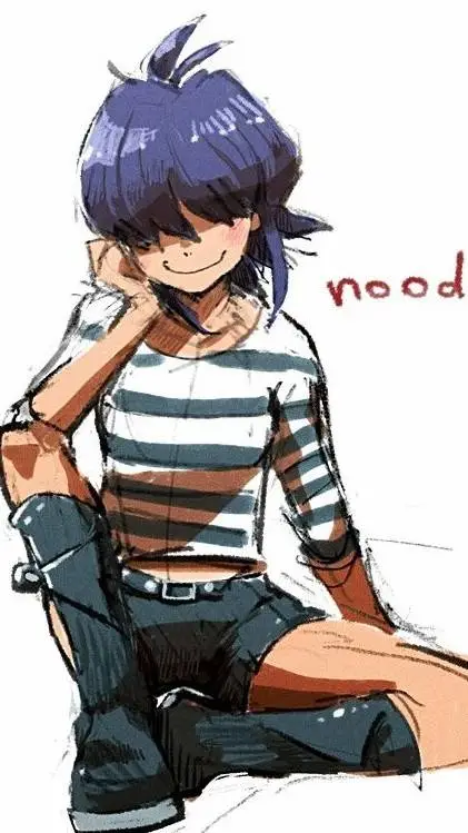 ai character: Gorillaz  background