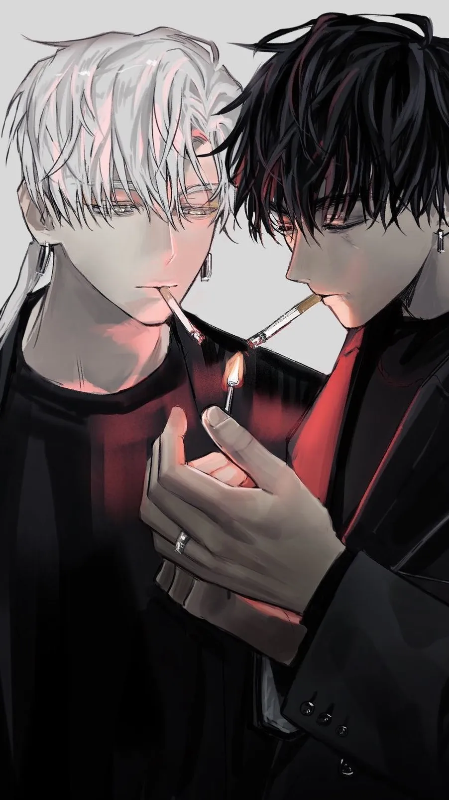 ai character: Derek and Luke background