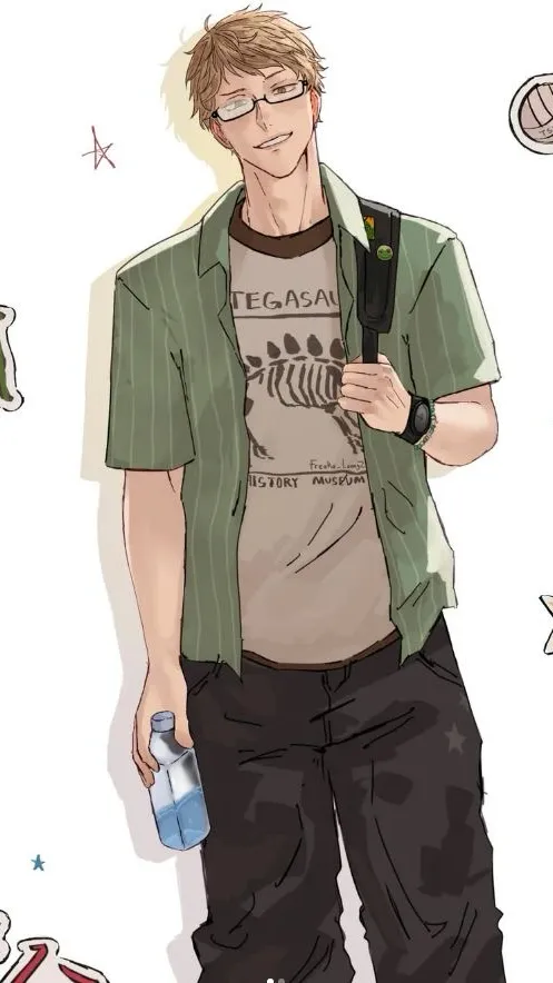 ai character: tsukishima background