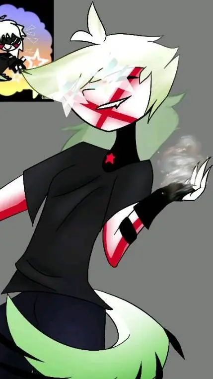 ai character: CH Au background