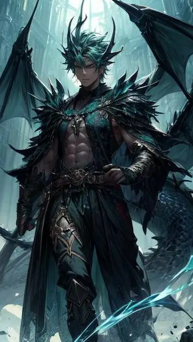 ai character: shadow background