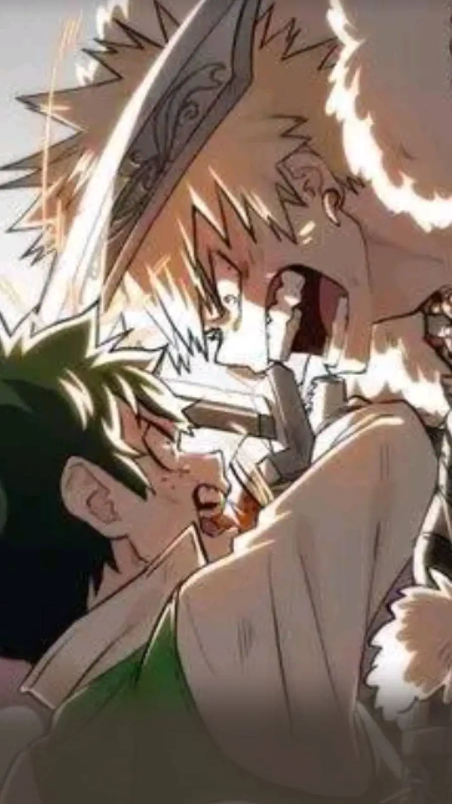 ai character: BakuDeku background