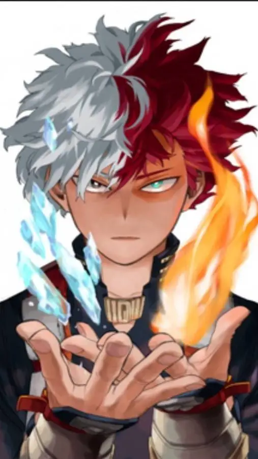 ai character: 🔥❄️Todoroki❄️🔥 background