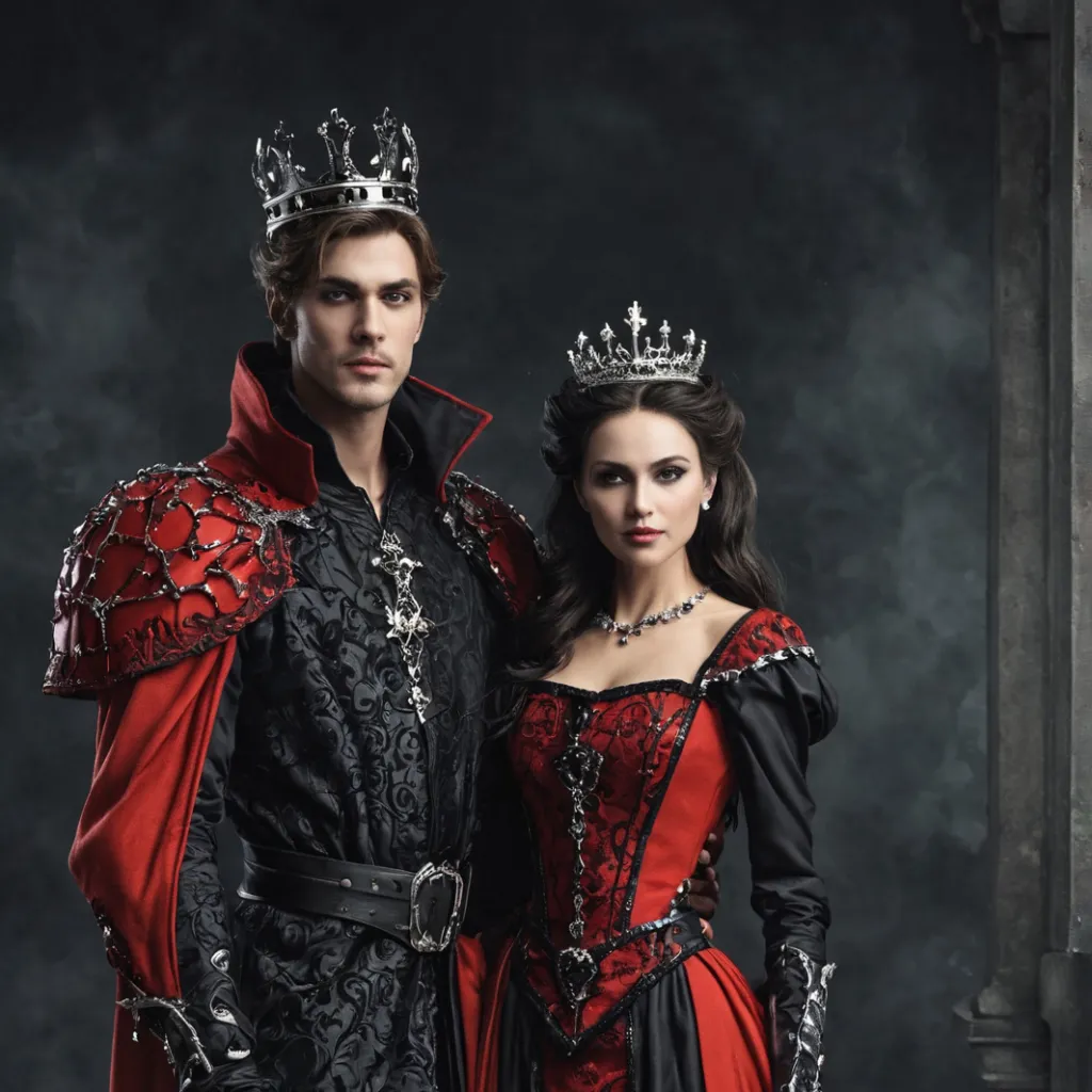 chat with ai character: Evil king & queen