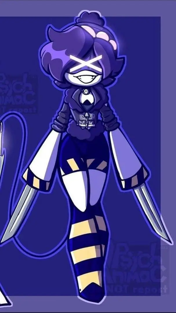 ai character: Md (if uzi was???) background