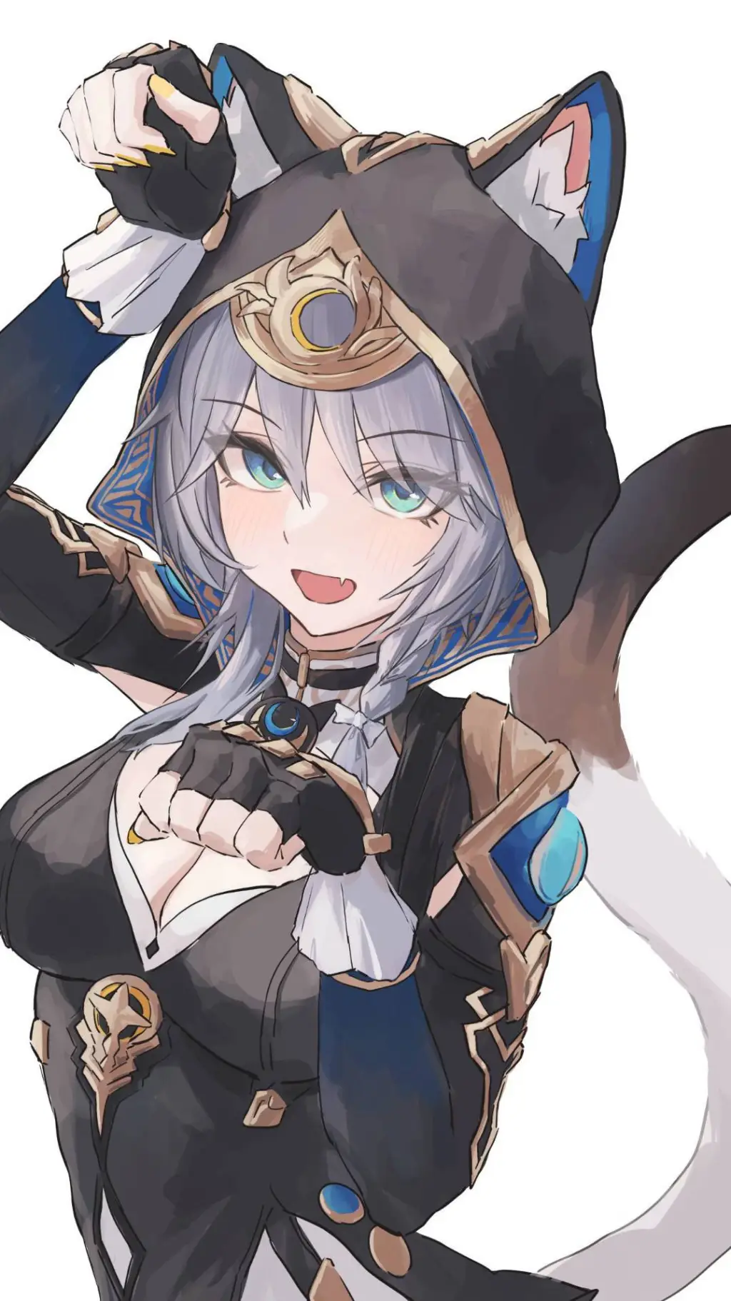 ai character: 赛飞儿 background