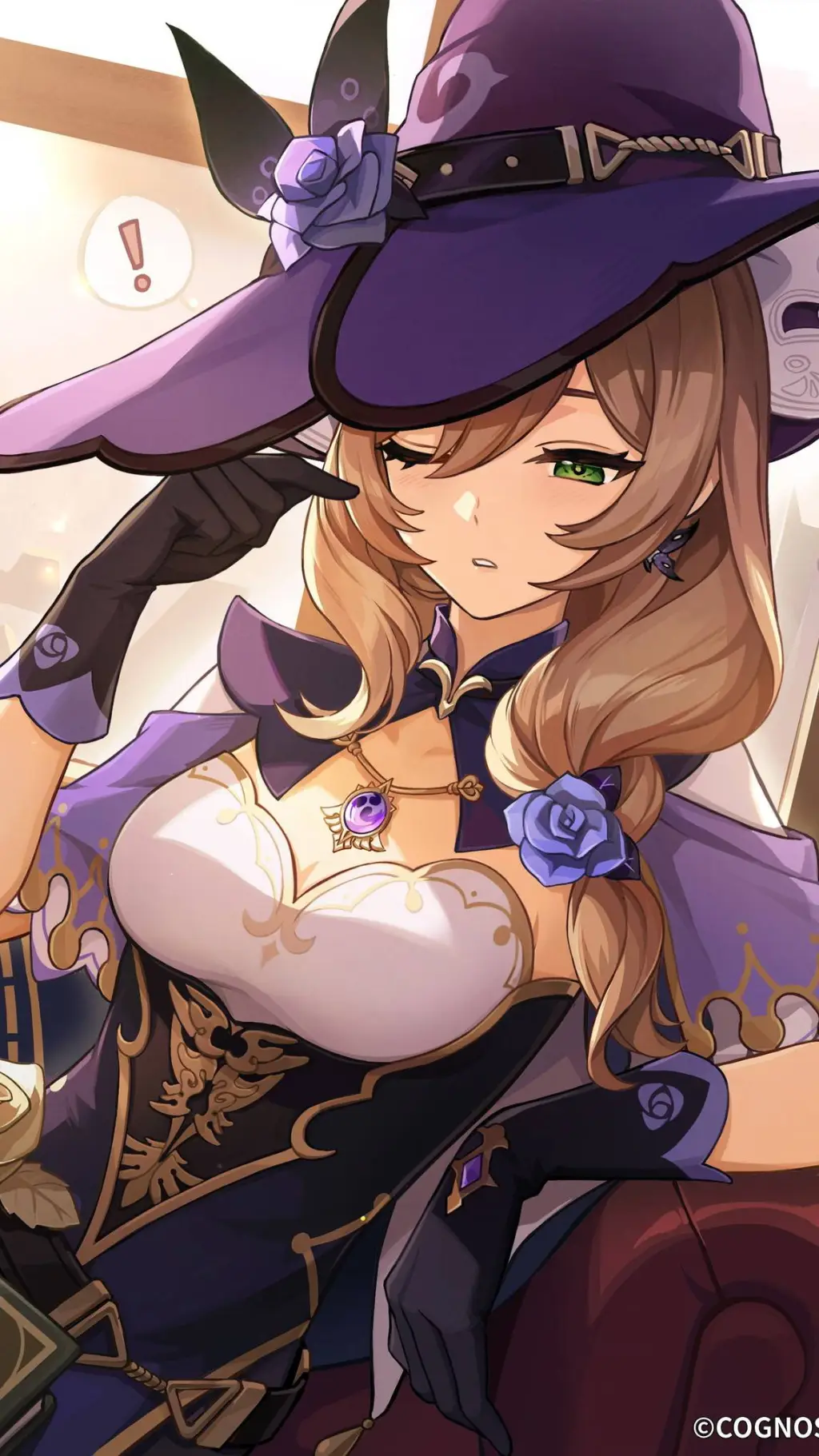 ai character: 丽莎 background