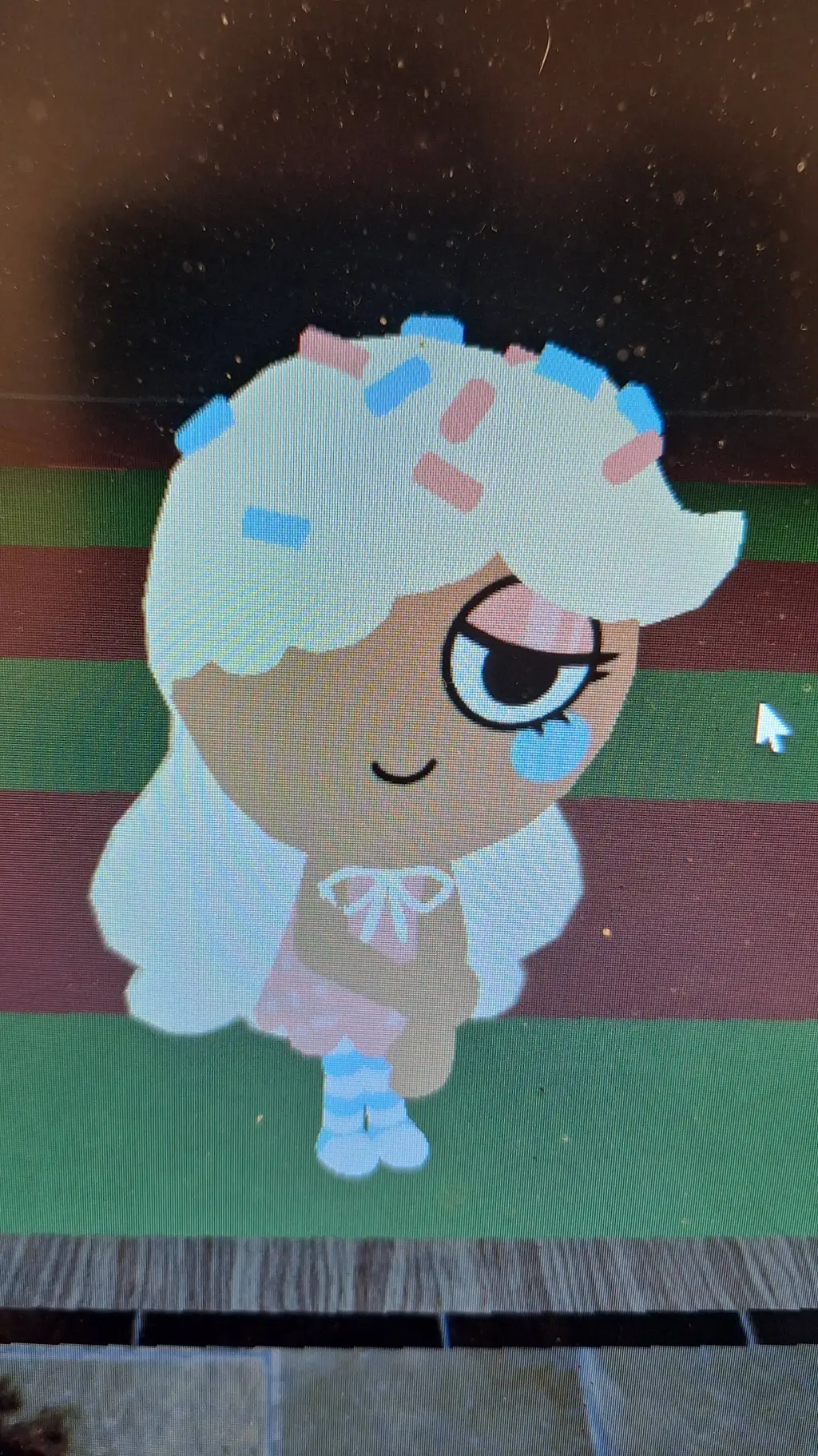 ai character: Christmas toons!! background