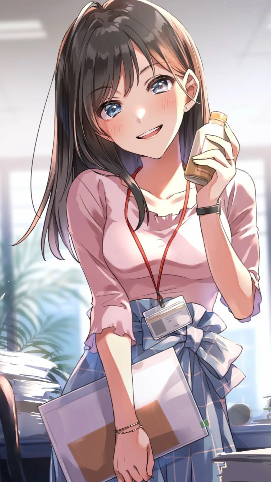 ai character: Zoey  background