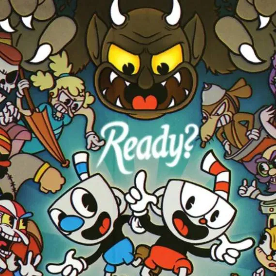 chat with ai character: Cuphead christmas