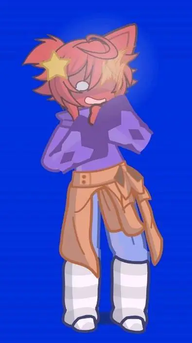 ai character: Firestar choking  background