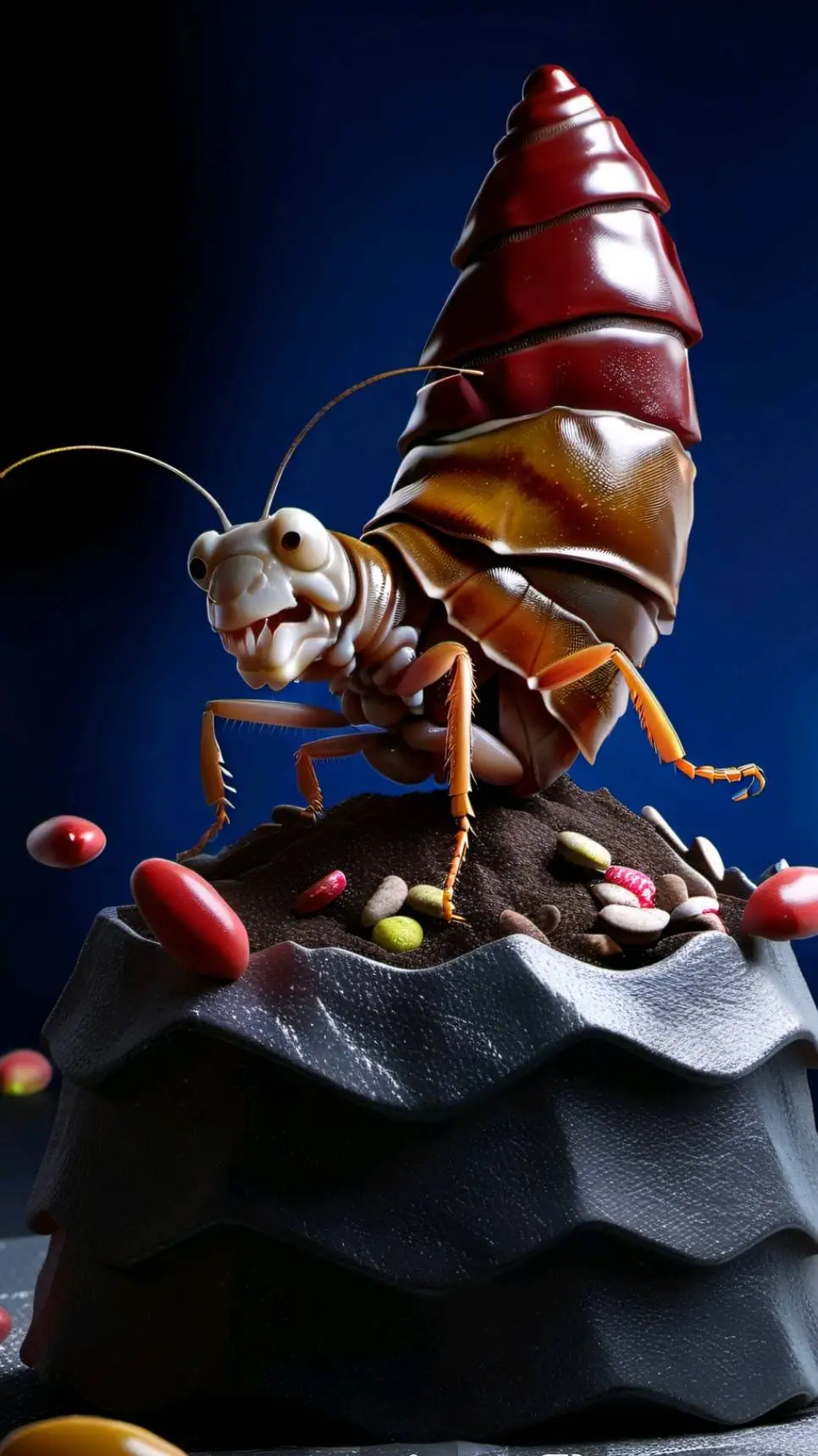 ai character: roach background