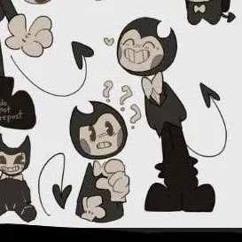 chat with ai character: ☀️🌙🔹bendy🔹🌙☀️